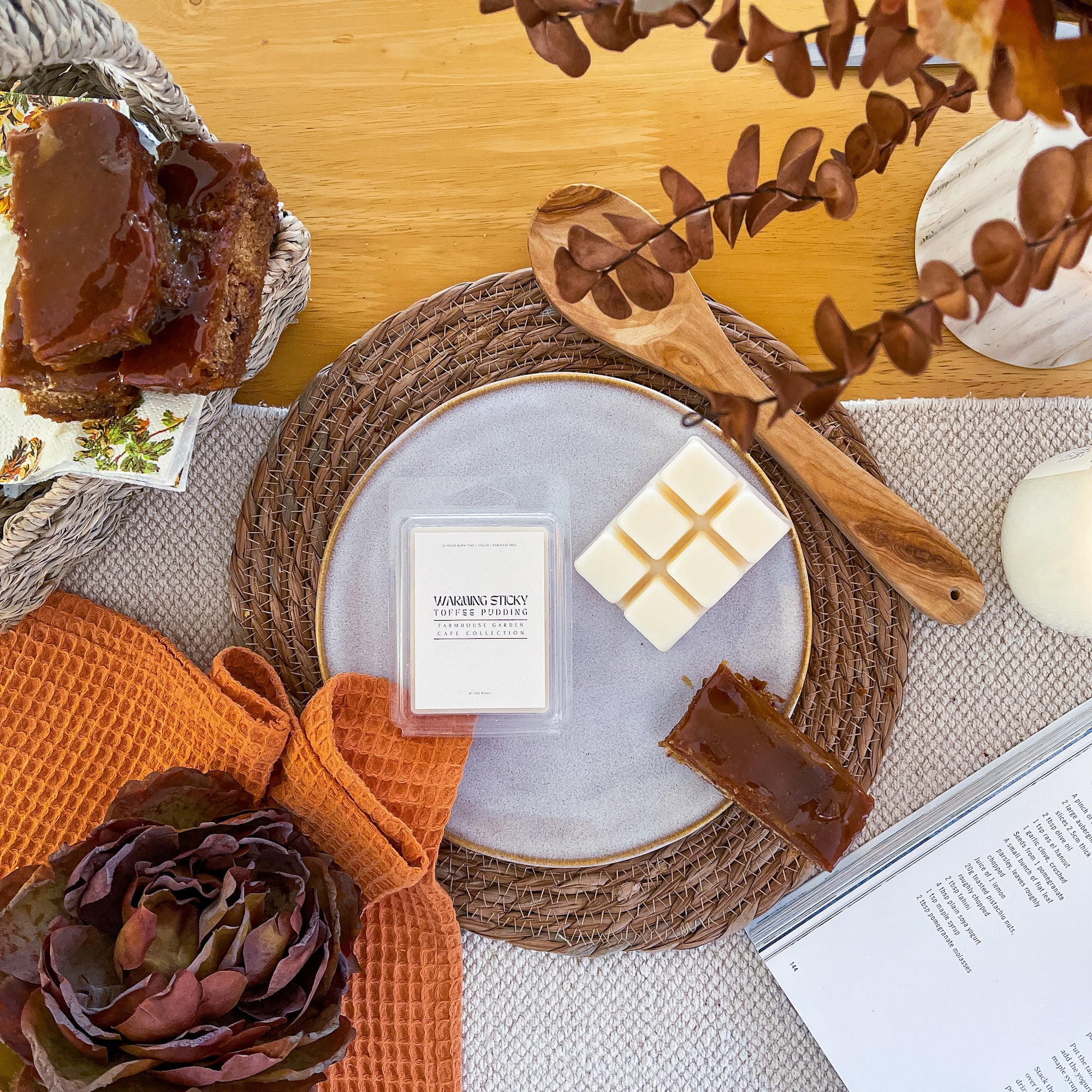 Warming Sticky Toffee Pudding Farmhouse Wax Melt