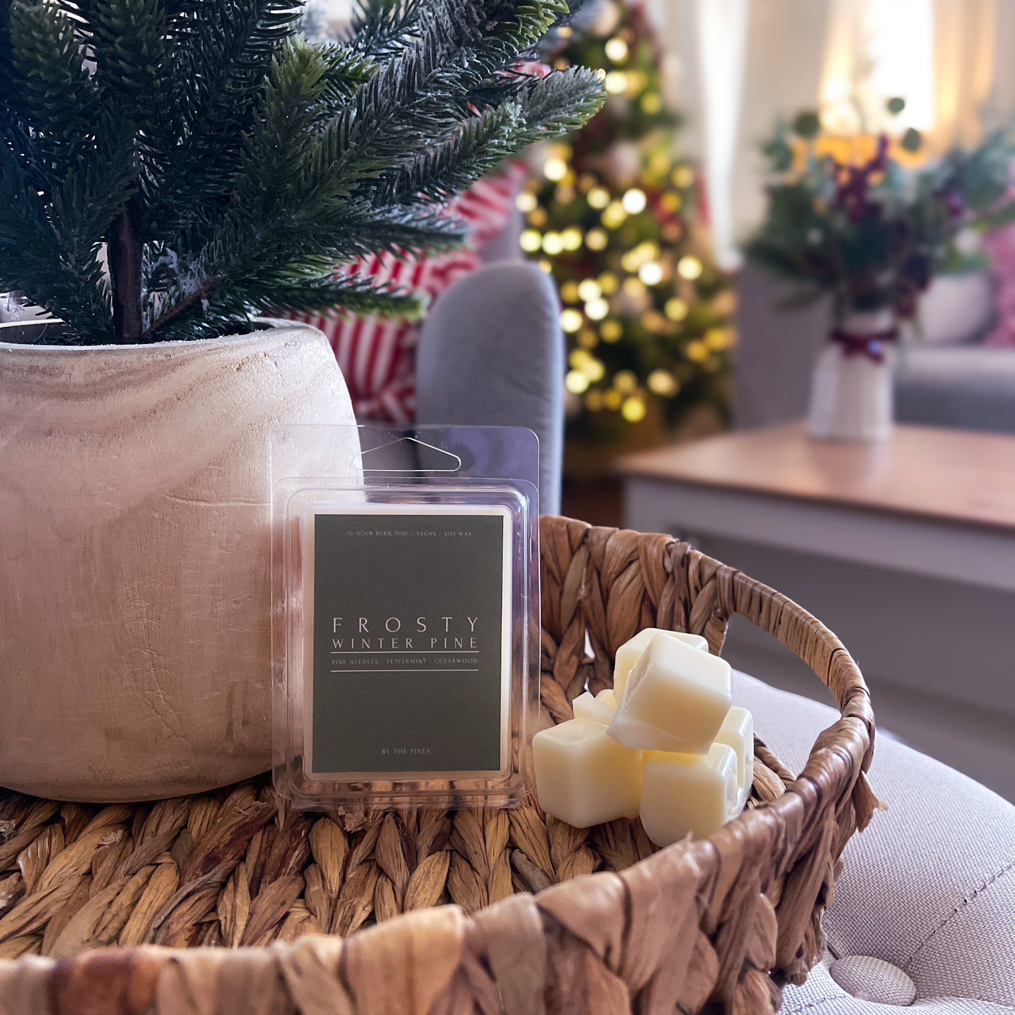 Frosty Winter Pine Christmas Nature Collection Wax Melt