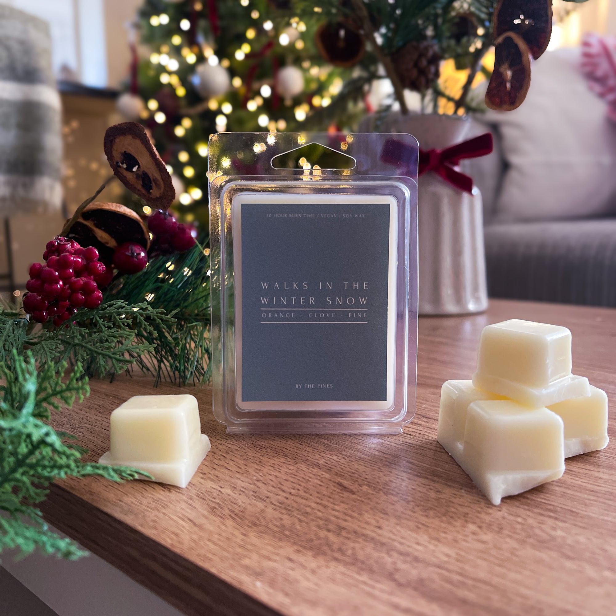 Walks In The Winter Snow Christmas Nature Collection Wax Melt
