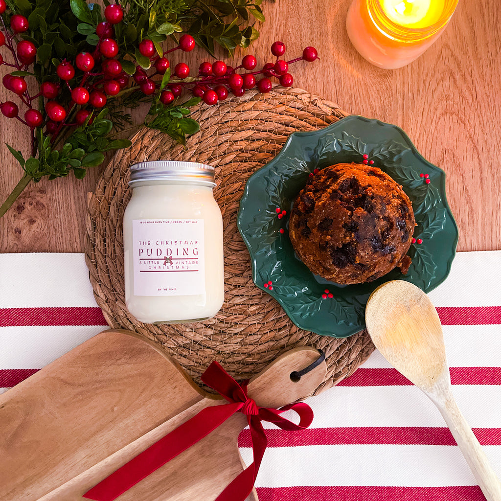The Christmas Pudding Christmas Farmhouse Candle