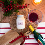 Home-made Fruity Mulled Wine Christmas Farmhouse Candle