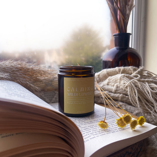Calming Wildflowers Apothecary Candle