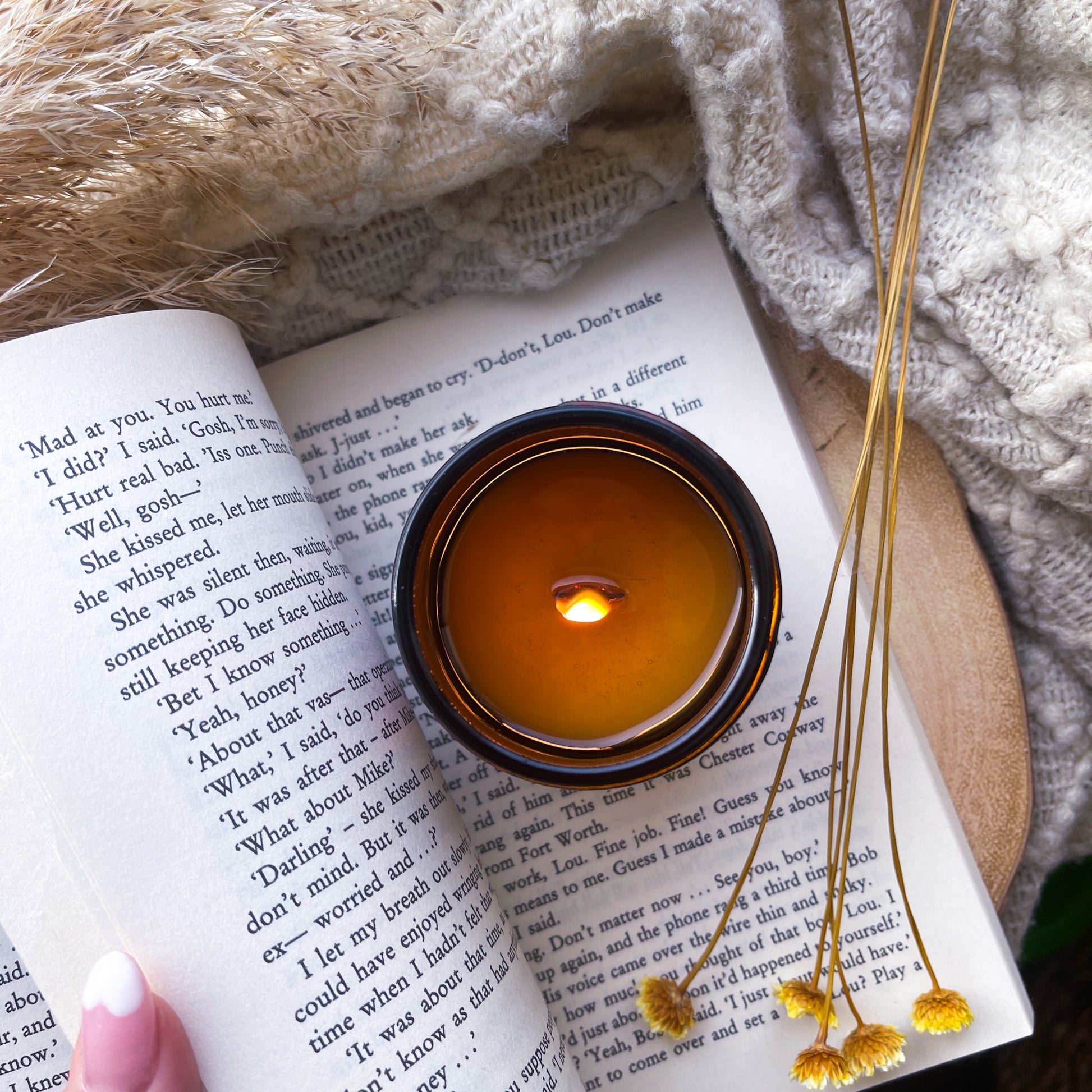 Calming Wildflowers Apothecary Candle