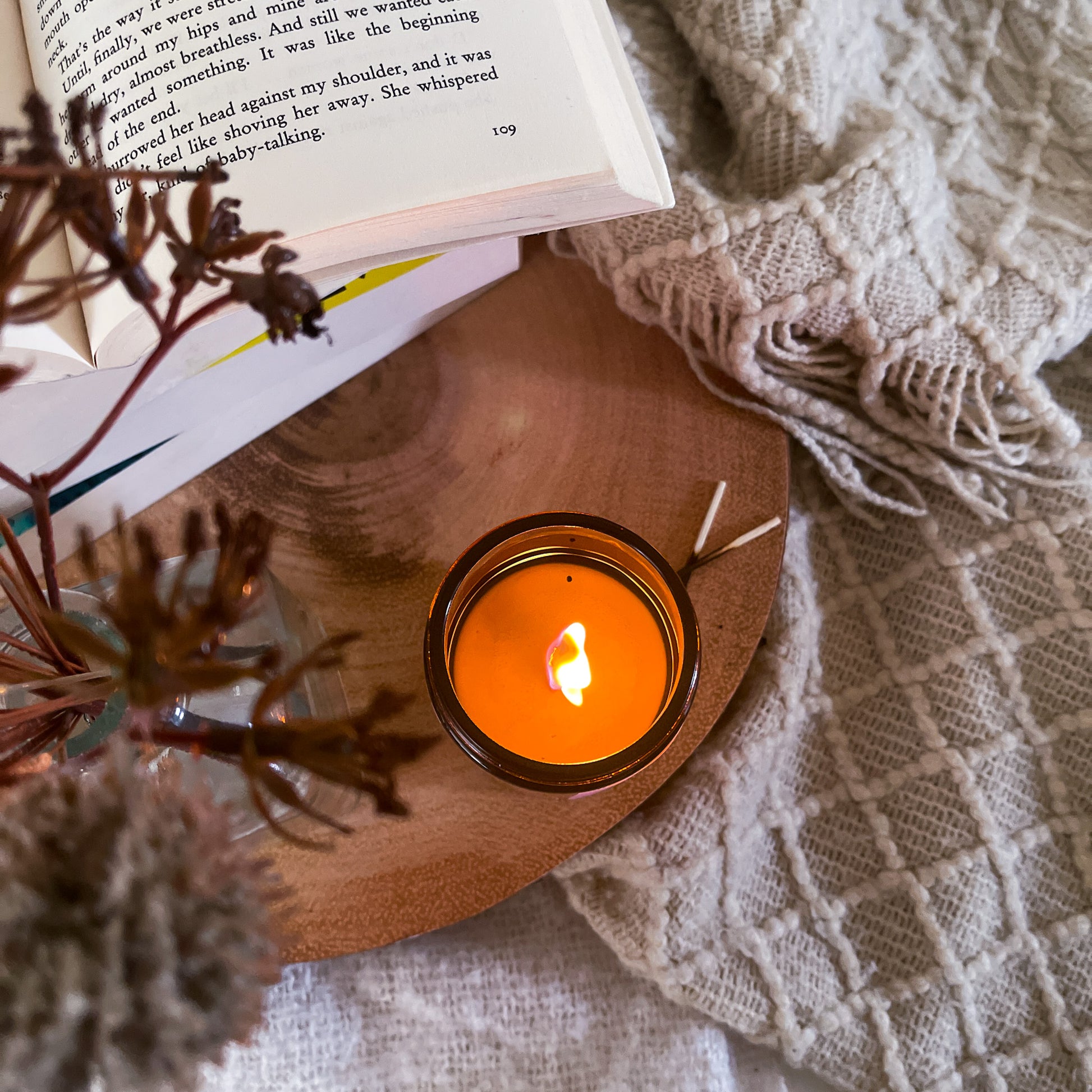 Peony Garden Apothecary Candle