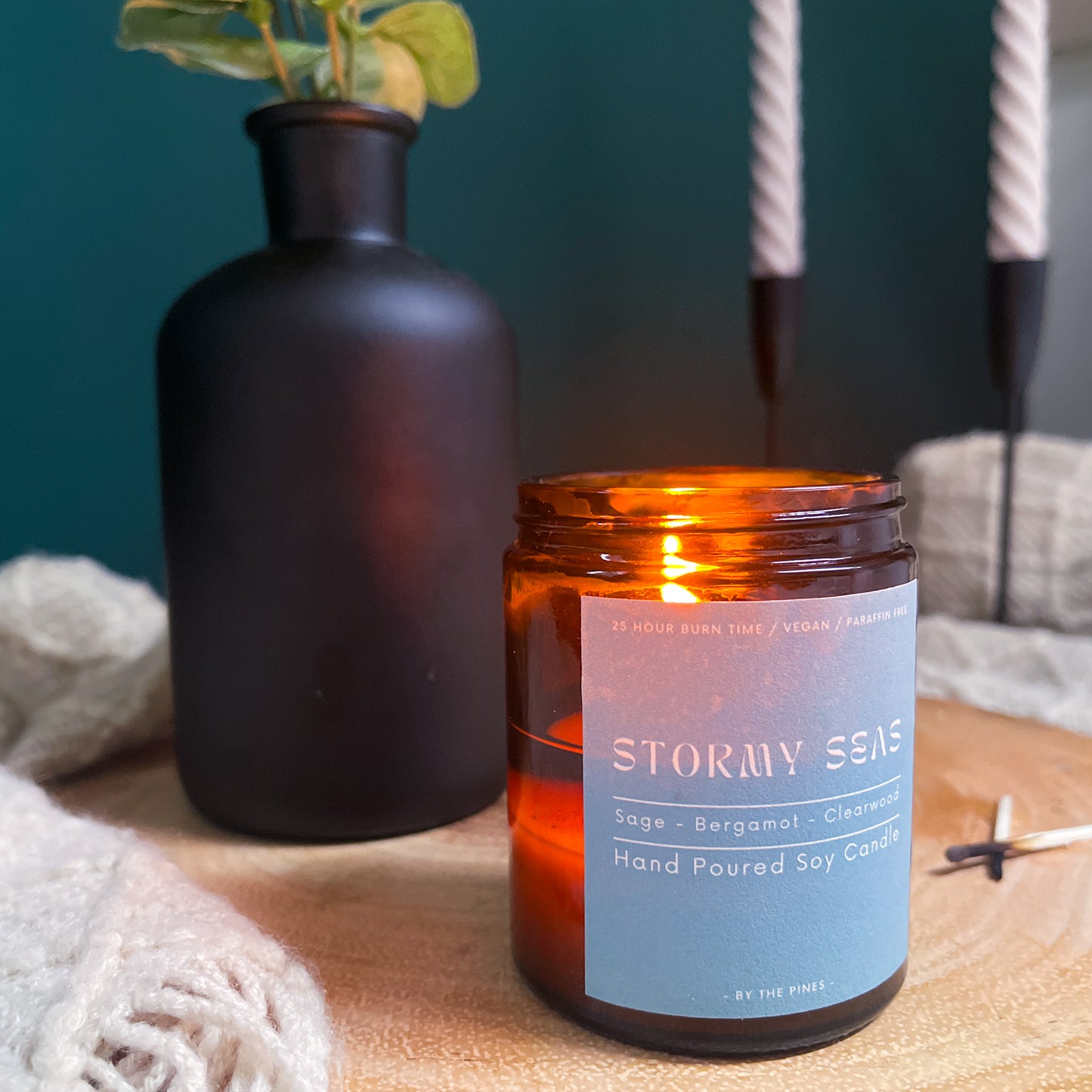 Stormy Seas Apothecary Candle