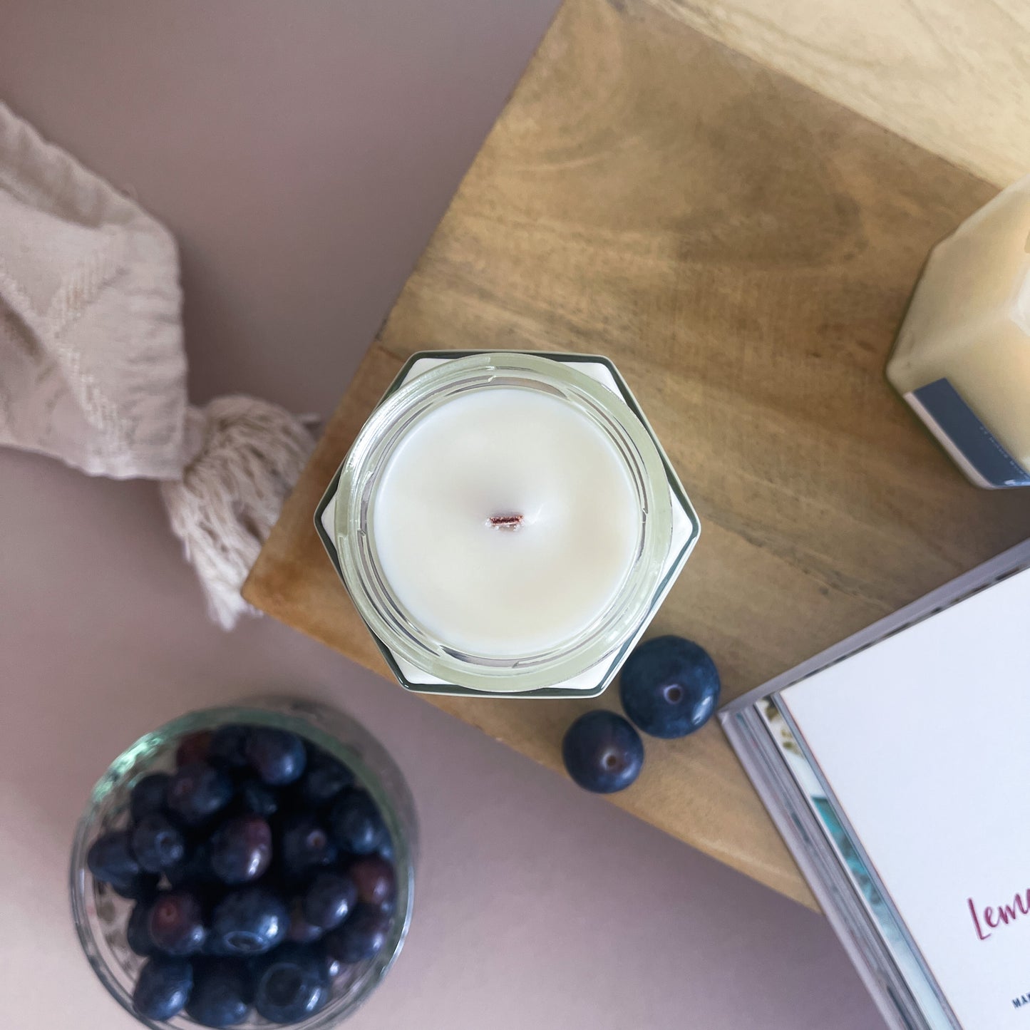 Farmers Market Blueberry Jam Candle