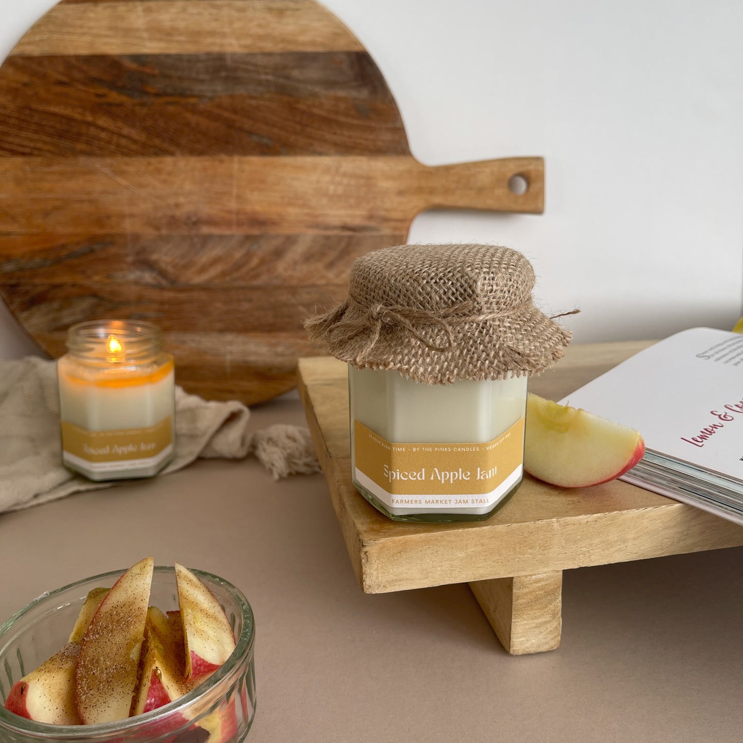 Farmers Market Spiced Apple Jam Candle