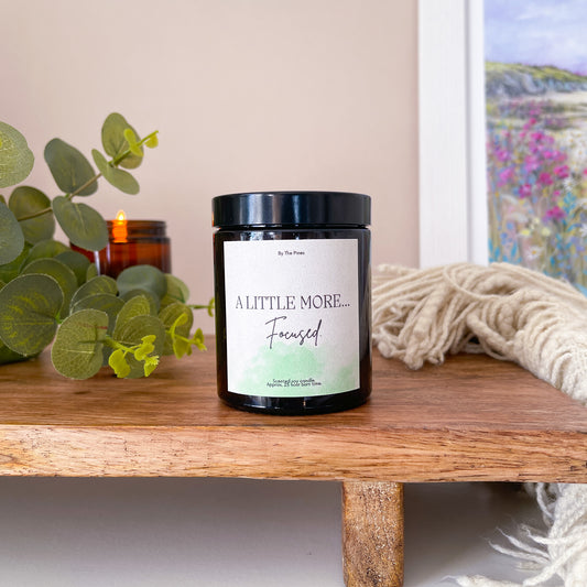 More Focused Essential Oils Candle