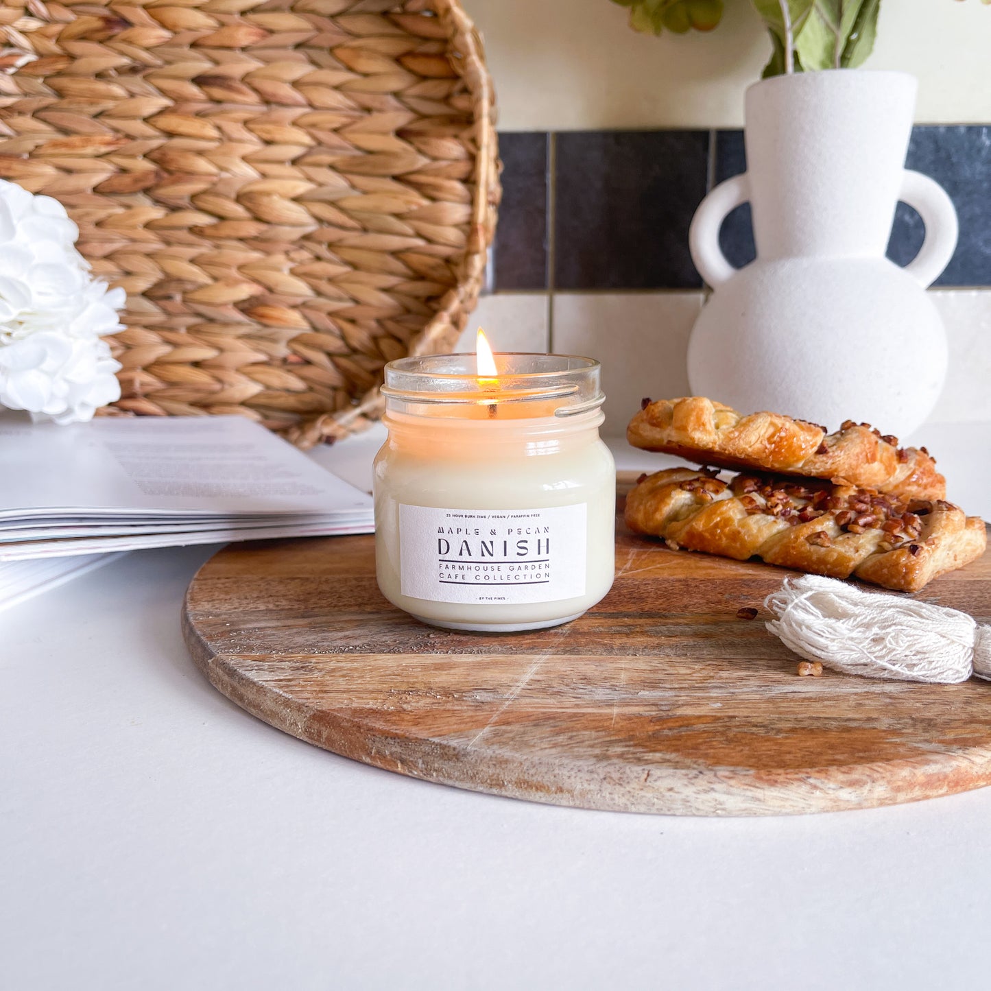 Farmhouse Maple & Pecan Danish Candle 200g