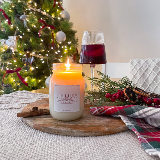 Festive Farmhouse Fireside Mulled Wine Candle