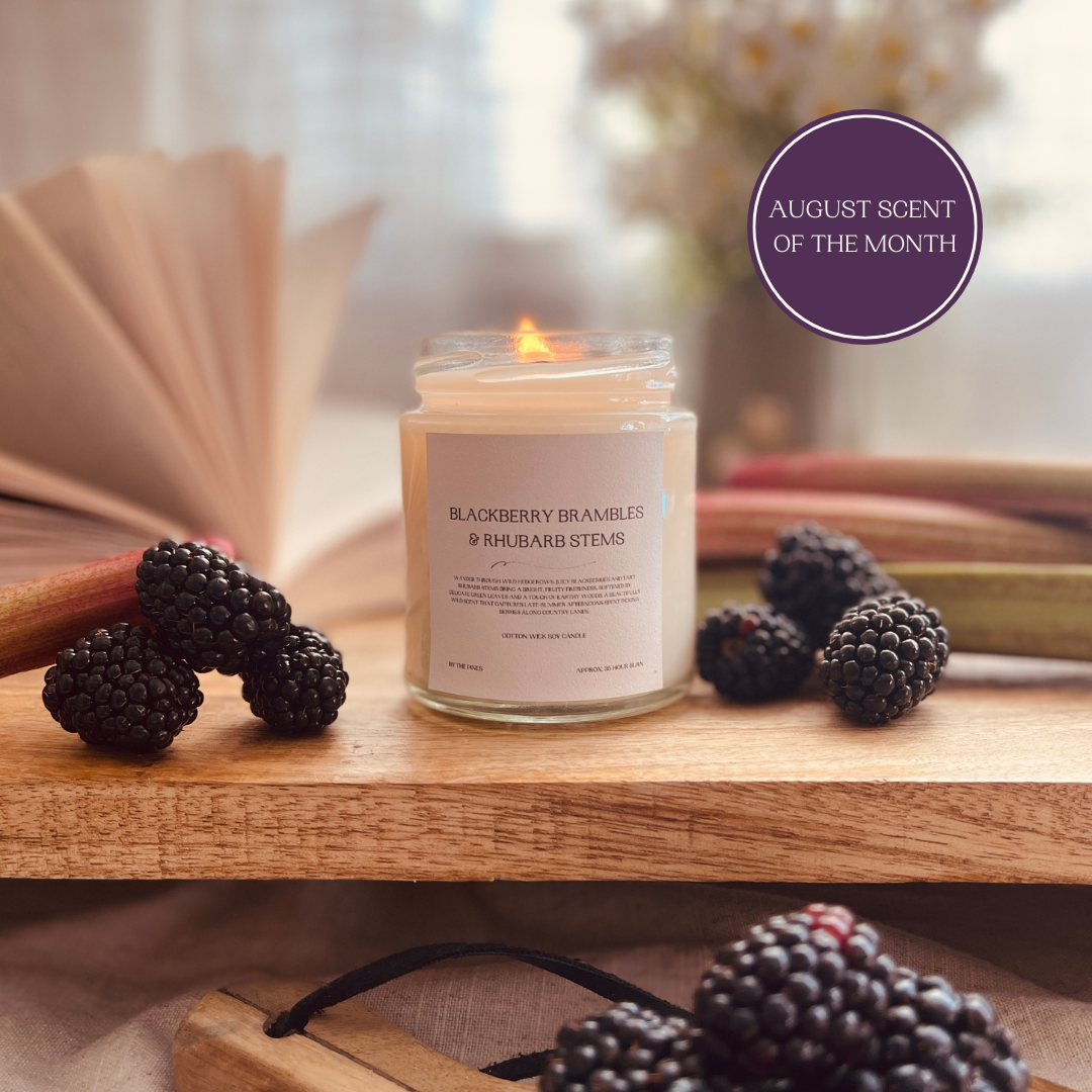 Blackberry Bramble & Rhubarb Stems Candle
