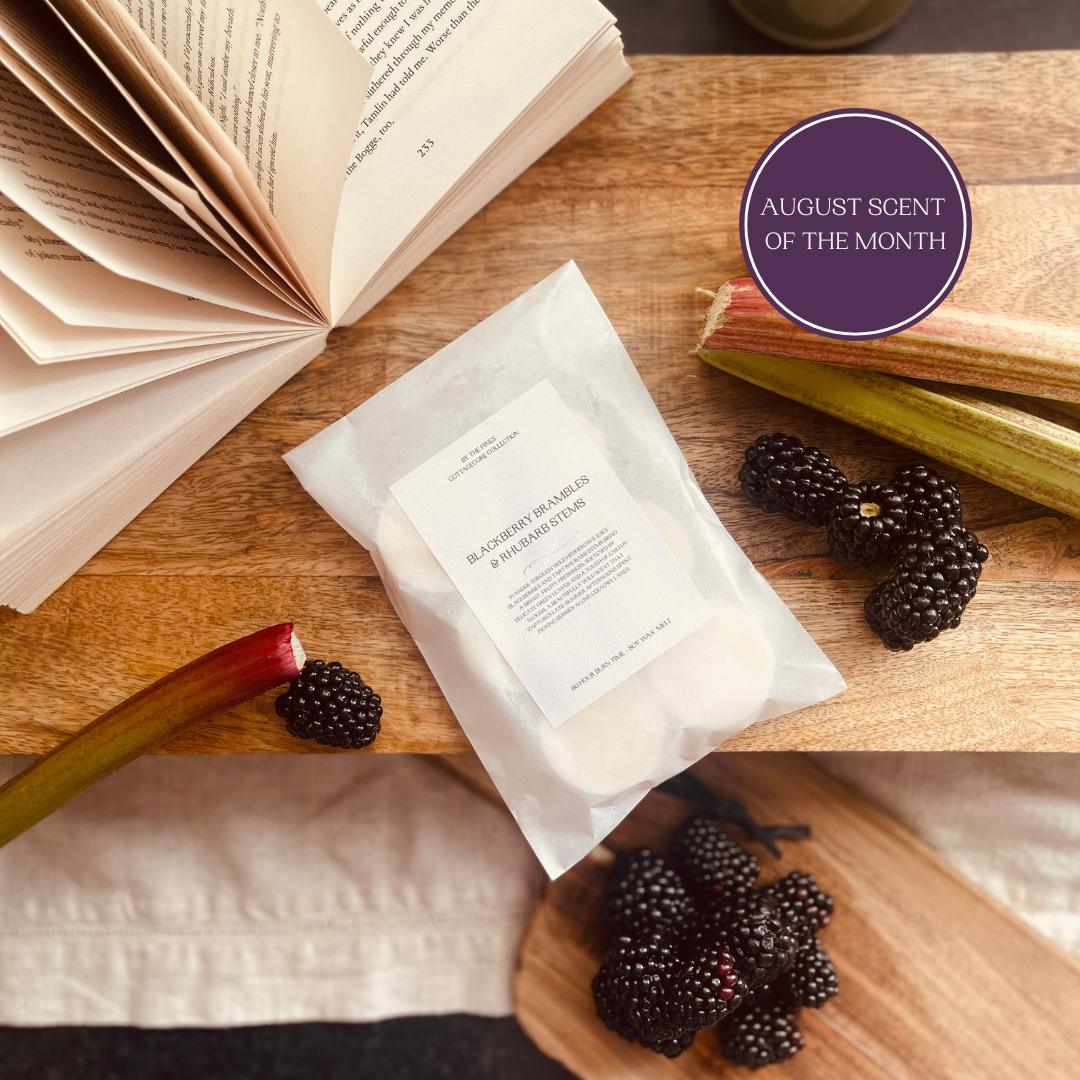 Blackberry Bramble & Rhubarb Stems Wax Melt