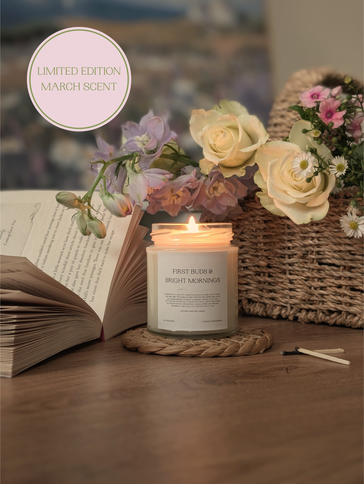 First Buds & Bright Mornings  Candle
