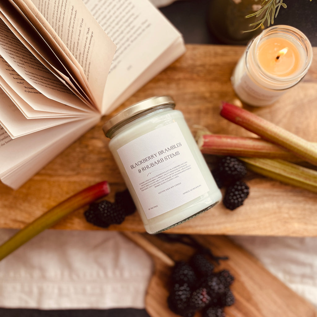 Blackberry Bramble & Rhubarb Stems Candle
