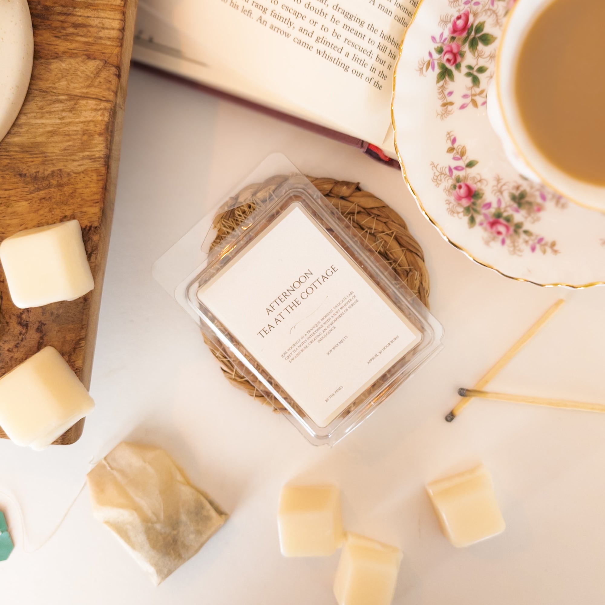 Afternoon Tea At The Cottage Wax Melt - Cottage Core Collection
