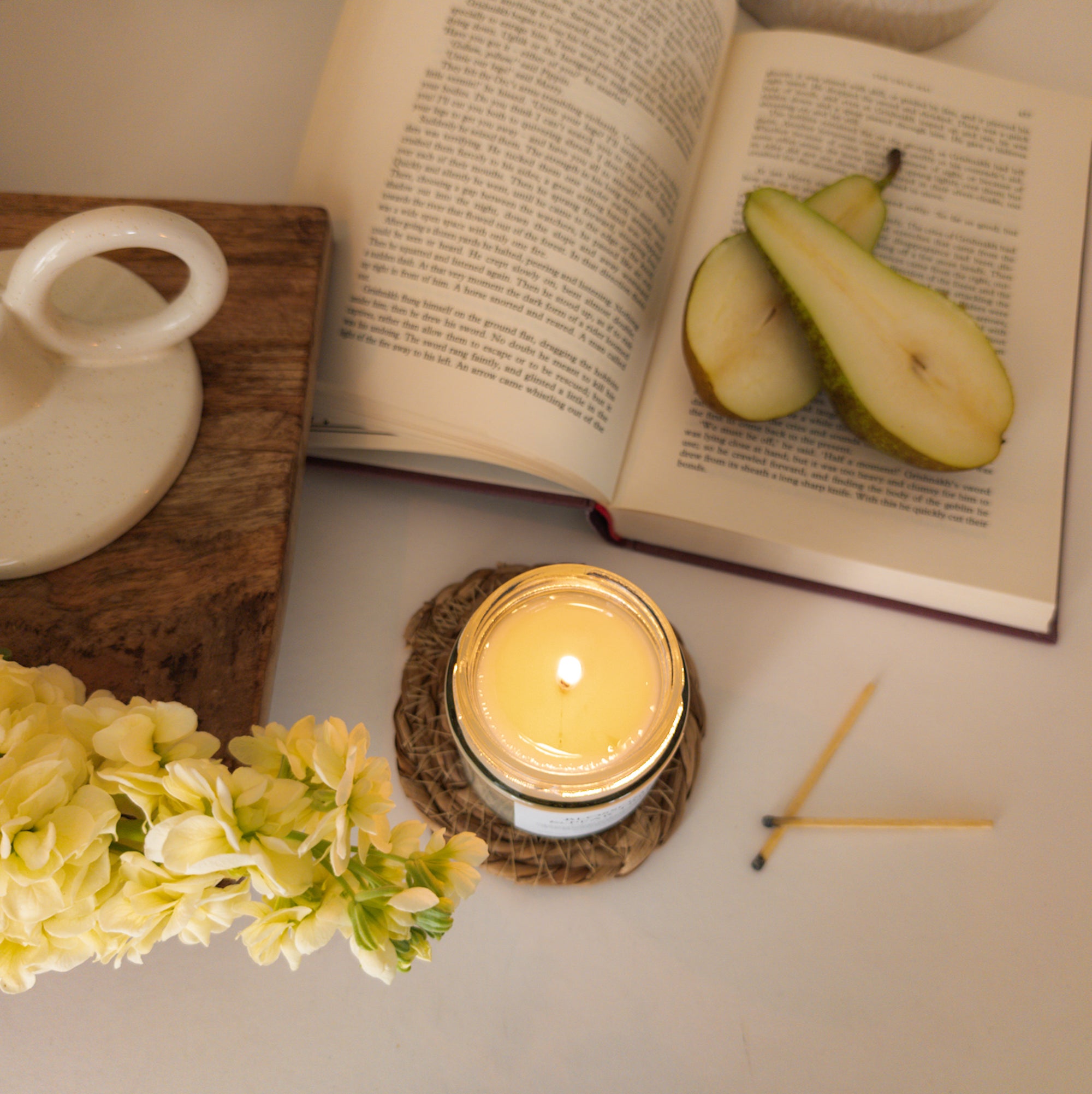 Blossoms & Pear Trees Candle - Cottage Core Collection