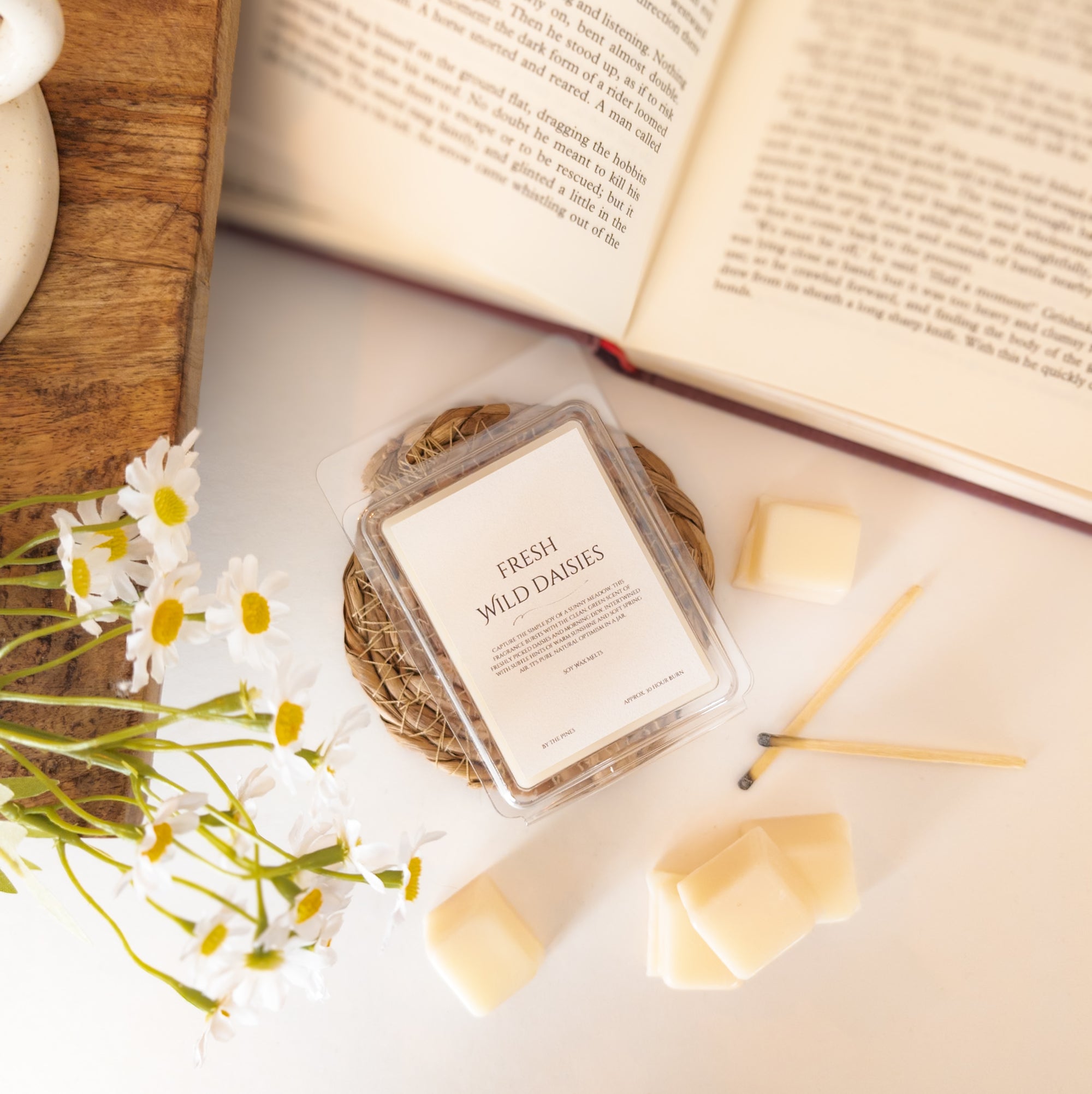 Fresh Wild Daisies Wax Melt - Cottage Core Collection