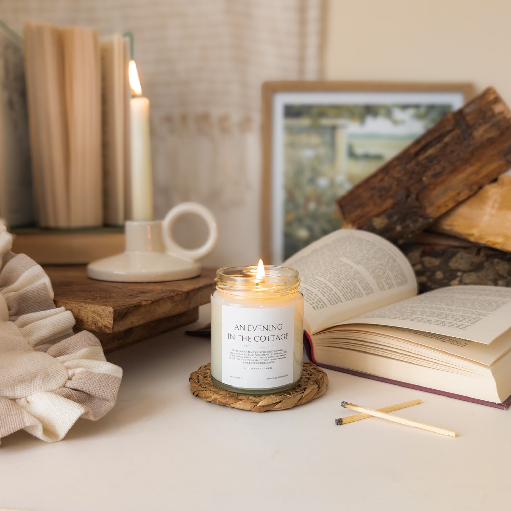An Evening In The Cottage Candle - Cottage Core Collection 150g