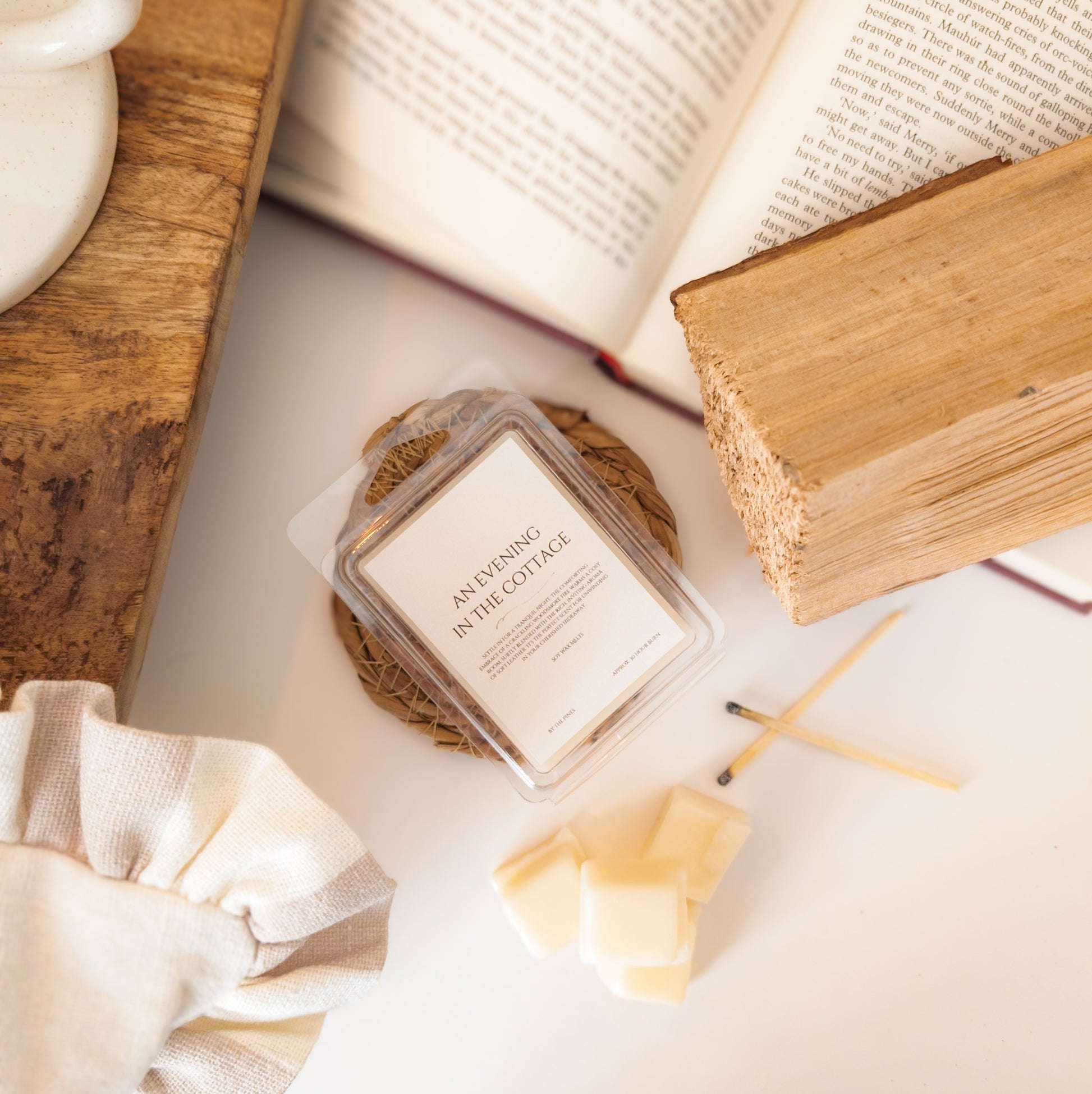 An Evening In The Cottage Wax Melt - Cottage Core Collection