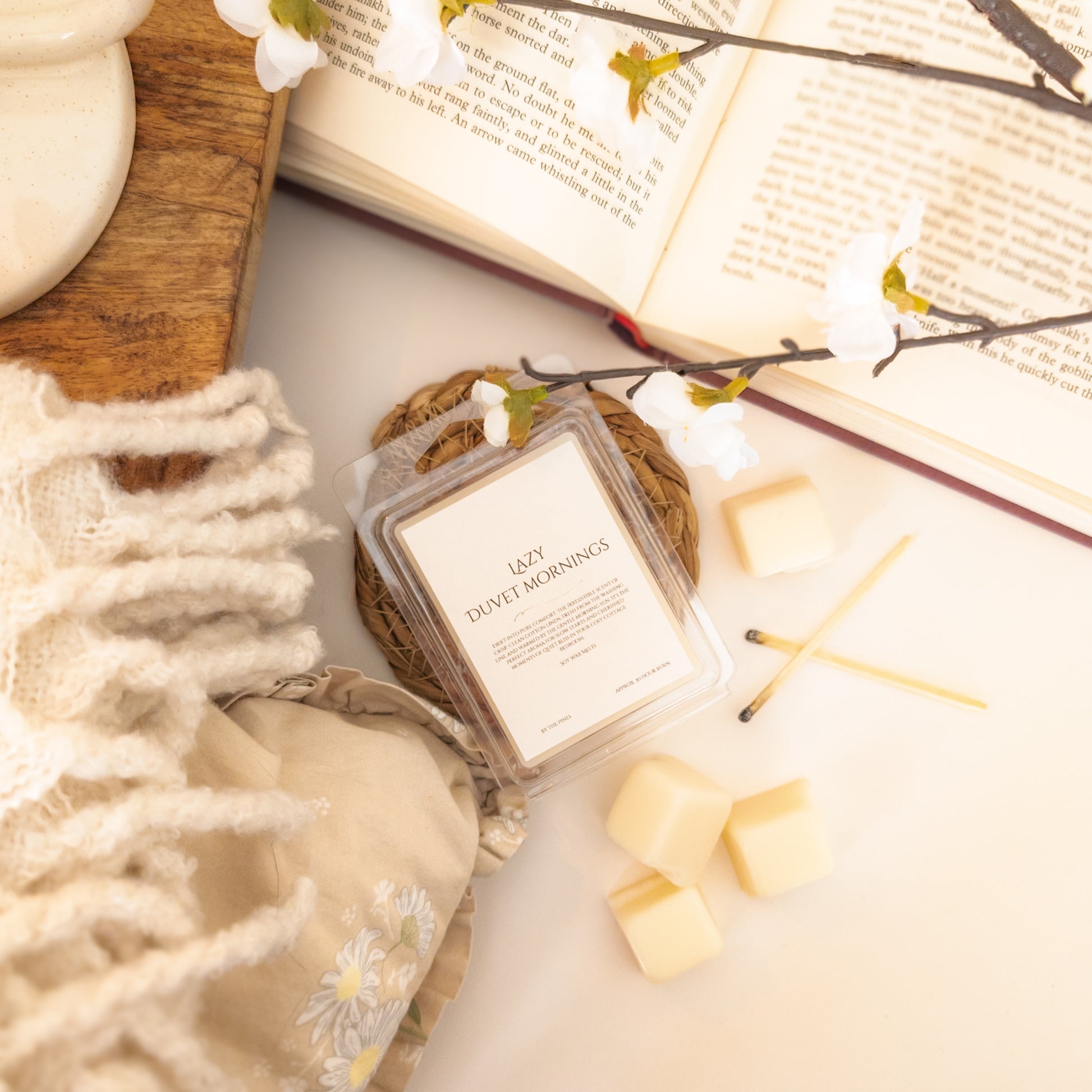 Lazy Duvet Mornings Wax Melt - Cottage Core Collection