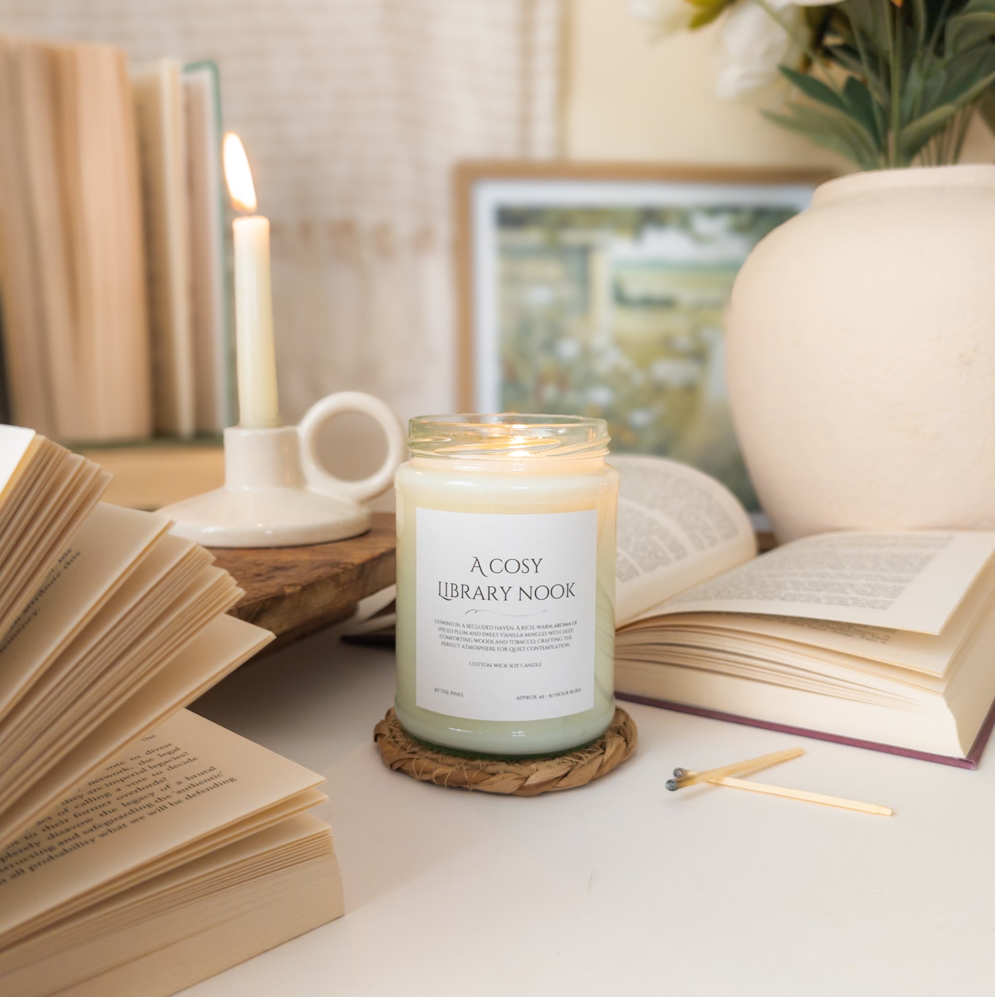 Cosy Library Nook Candle - Cottage Core Collection