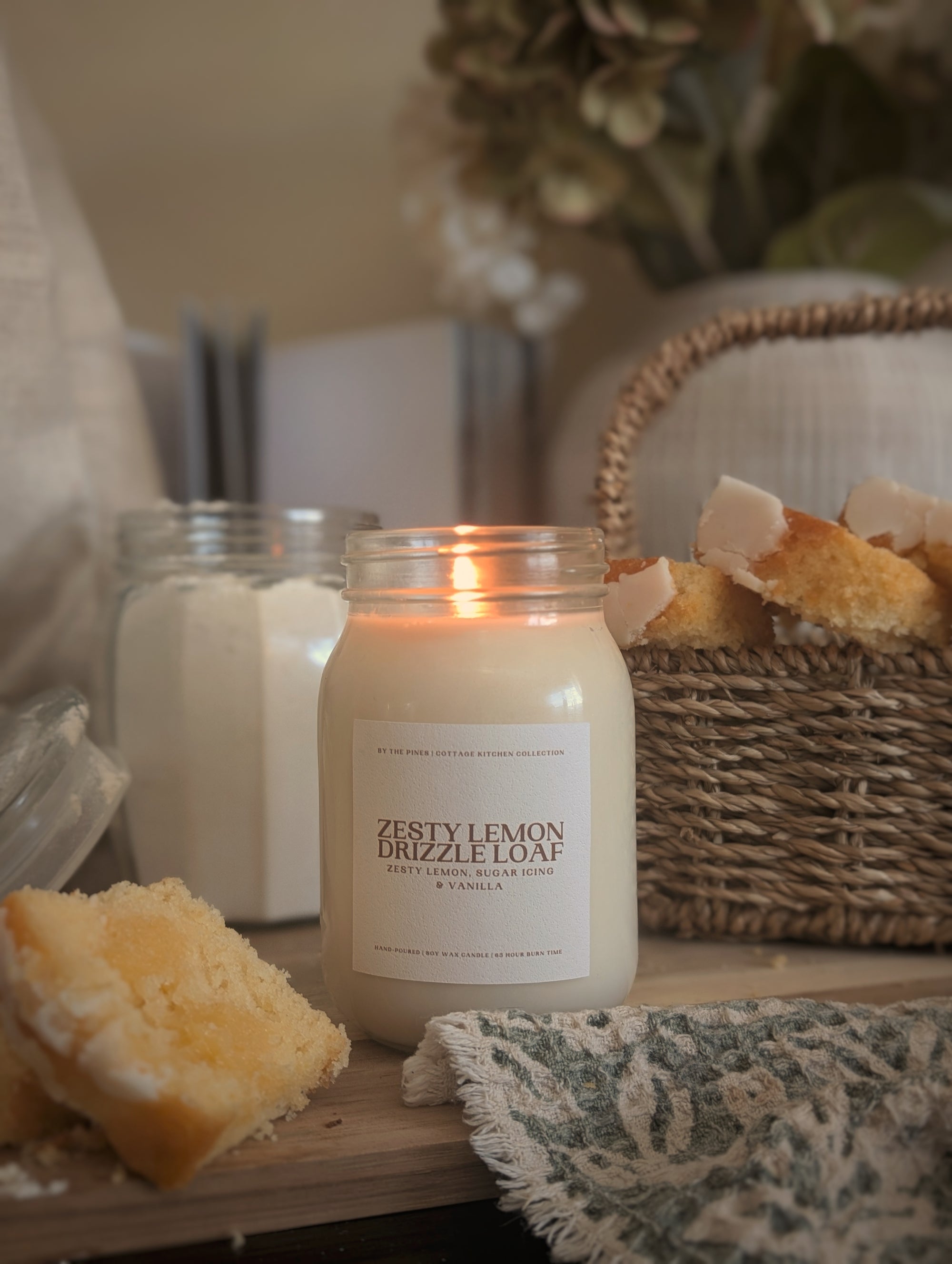 Zesty Lemon Drizzle Loaf Candle