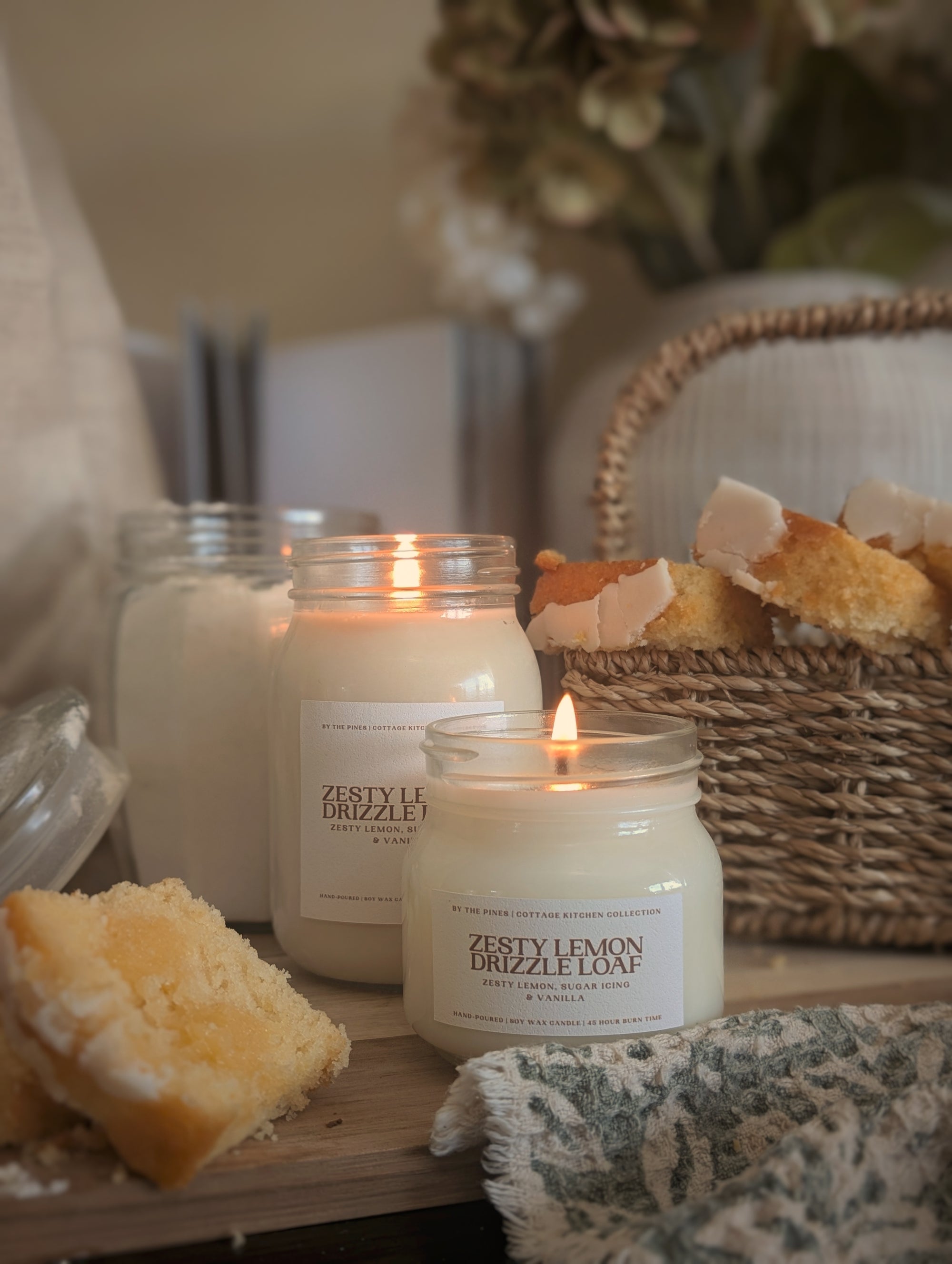 Zesty Lemon Drizzle Loaf Candle