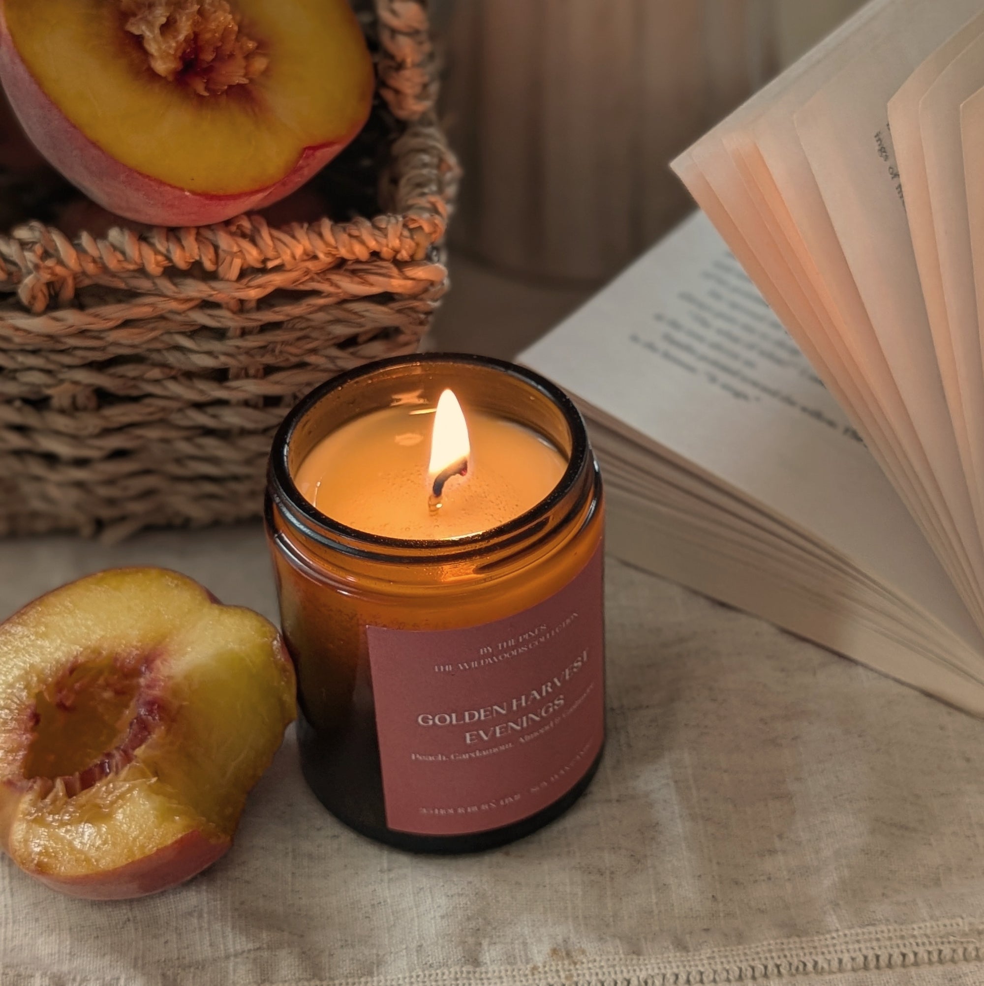 Golden Harvest Evenings Candle