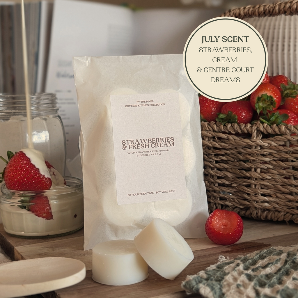 Strawberries & Fresh Cream Wax Melt