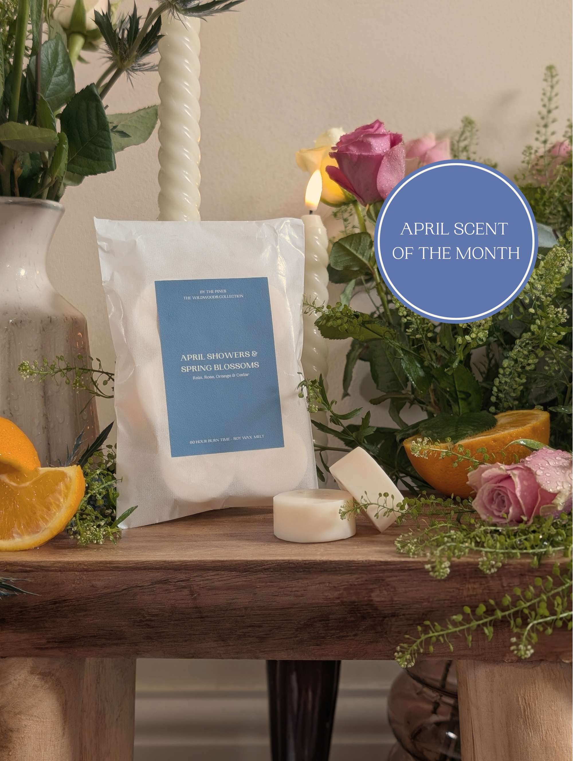 April Showers & Spring Blossoms Wax Melt