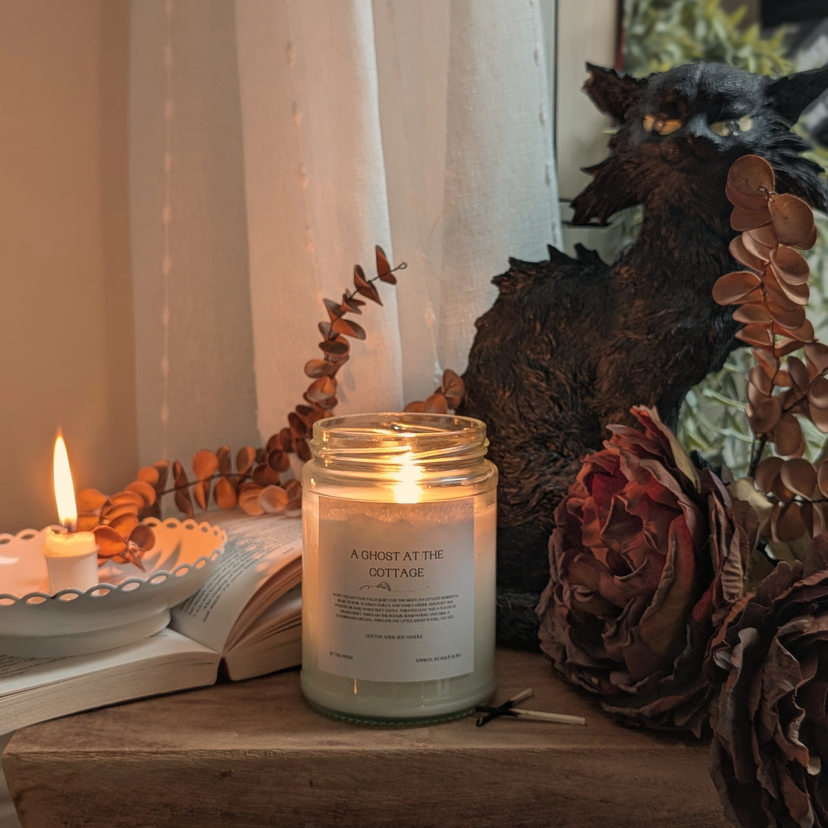 A Ghost at the Cottage Candle