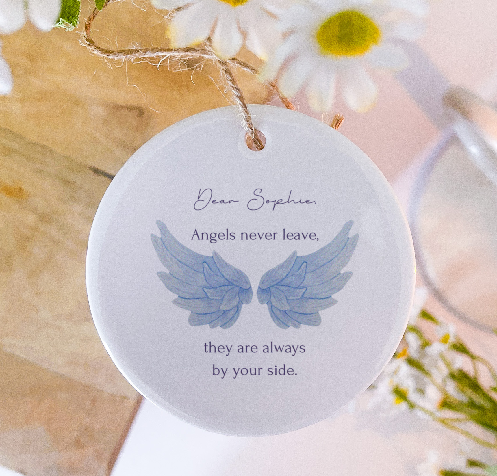 Angels Never Leave Ceramic