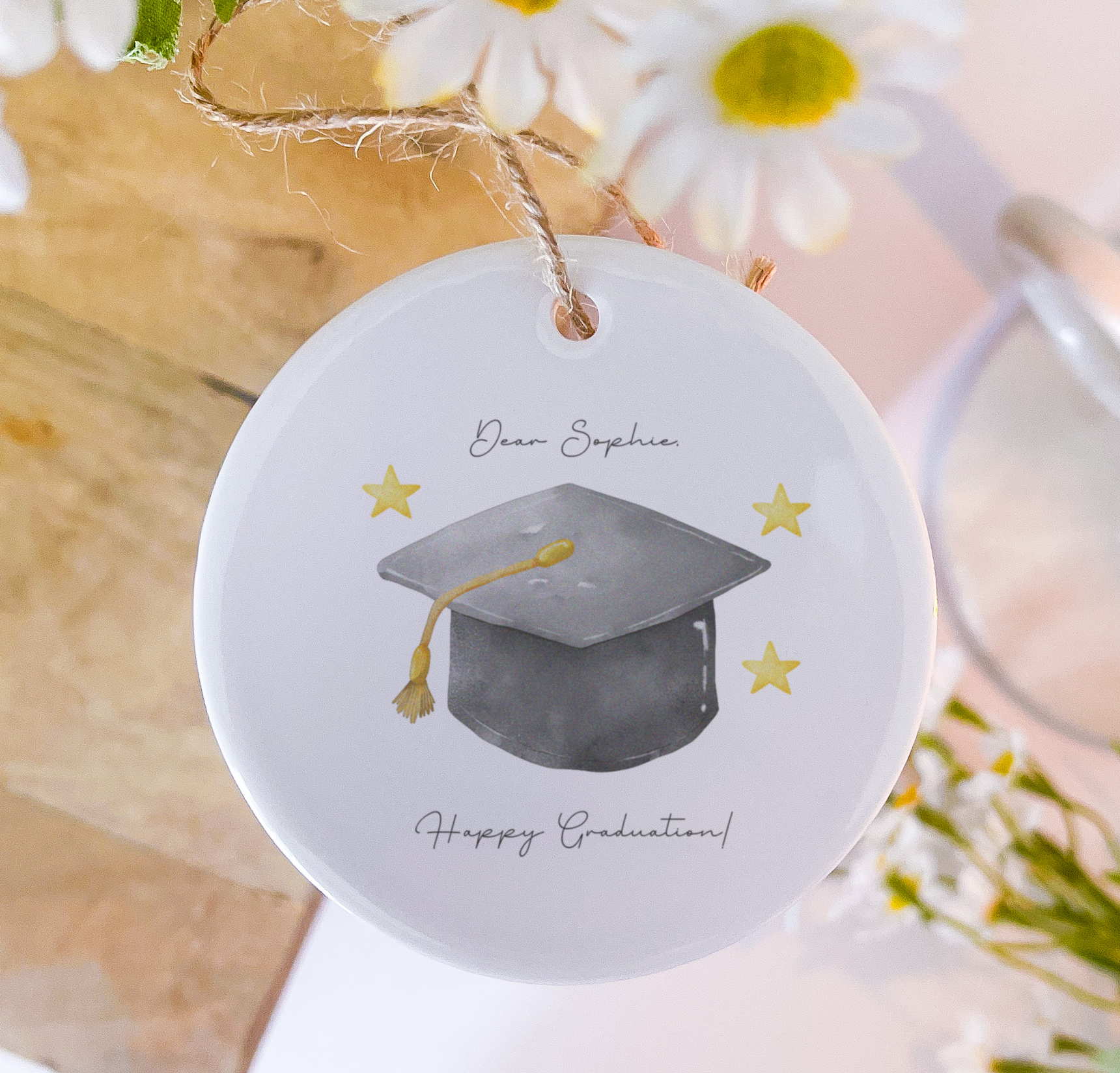 Happy Graduation Ceramic