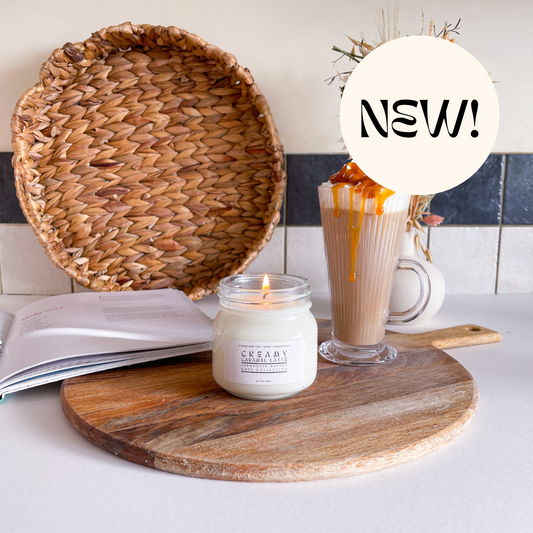 Farmhouse Creamy Caramel Latte Candle 200g