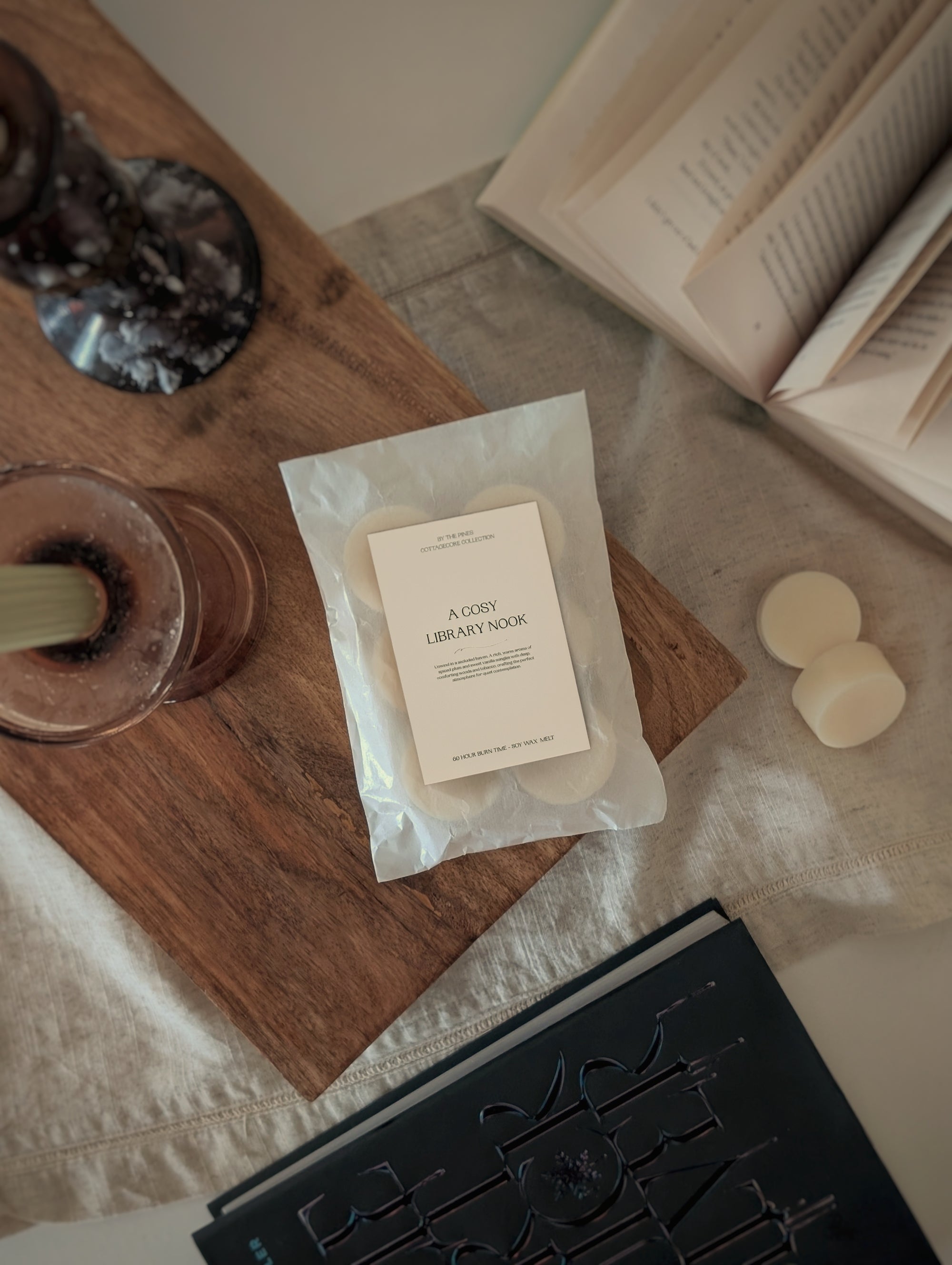 Cosy Library Nook Wax Melt - Cottage Core Collection