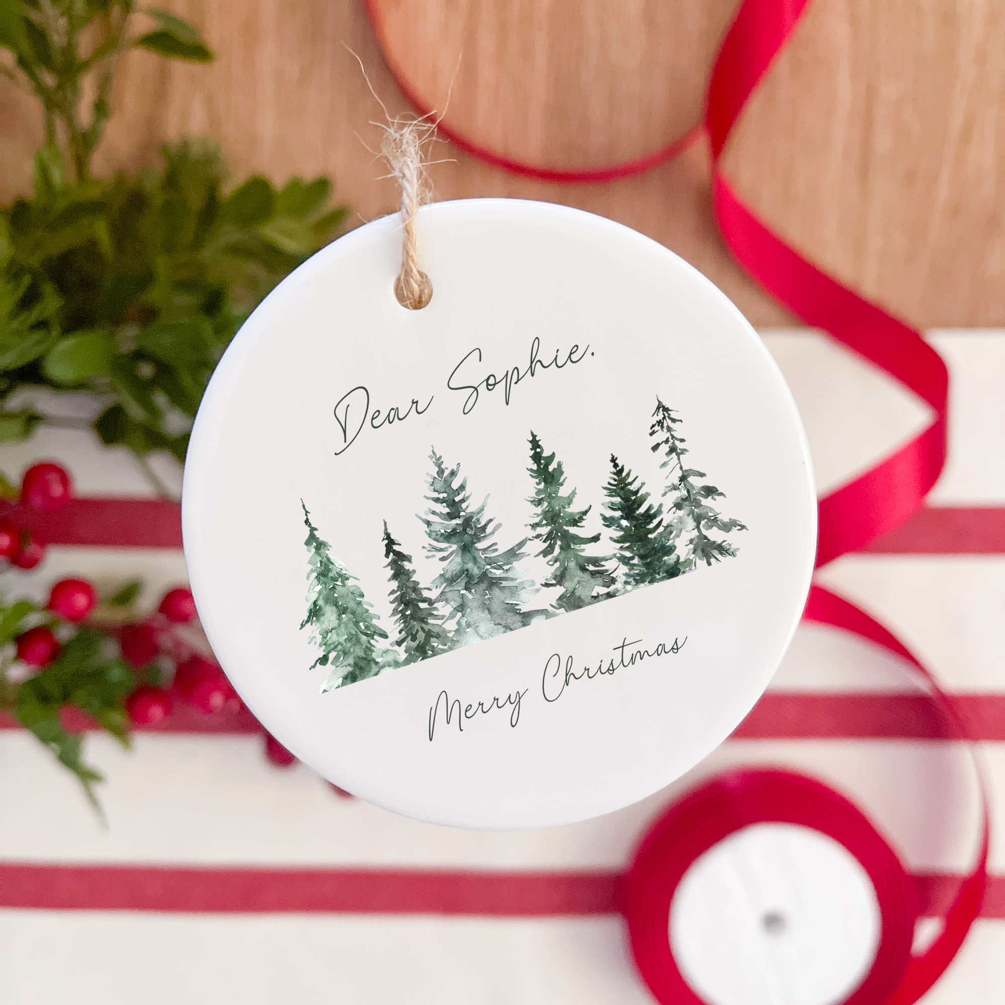 Merry Christmas Ceramic