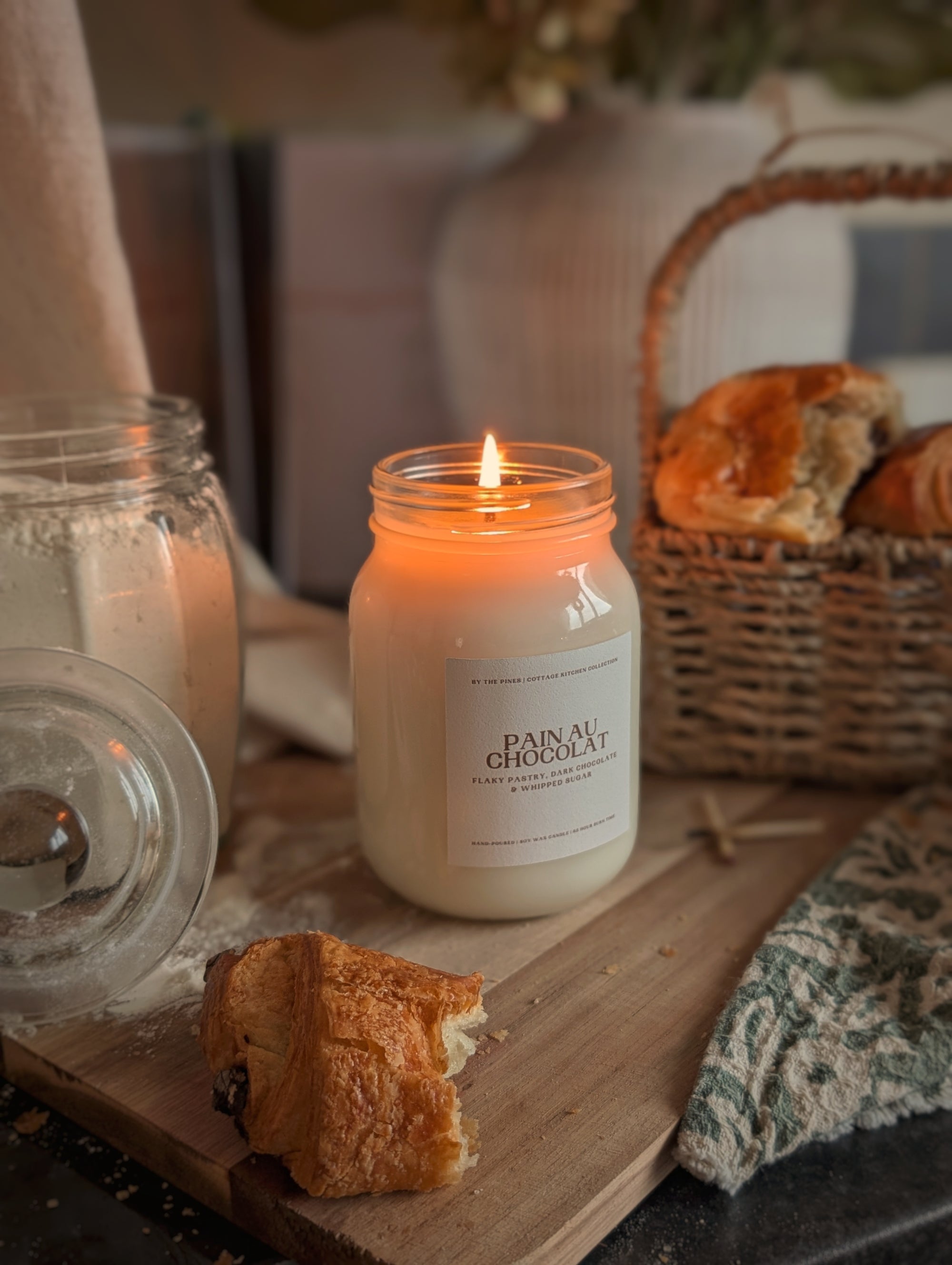 Pain Au Chocolat Candle