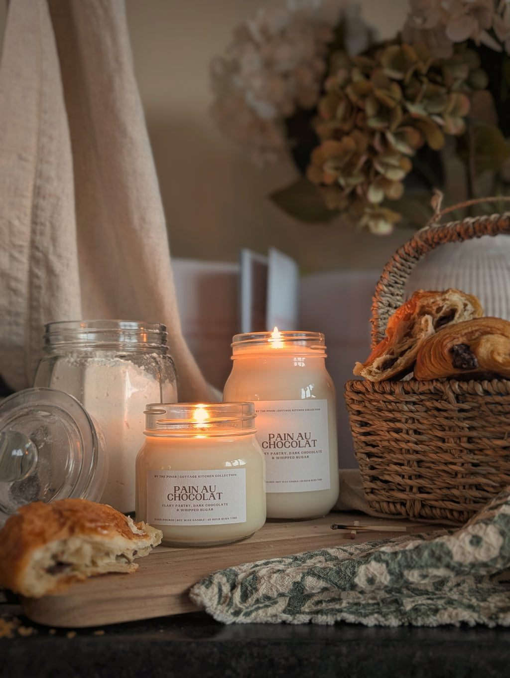Pain Au Chocolat Candle