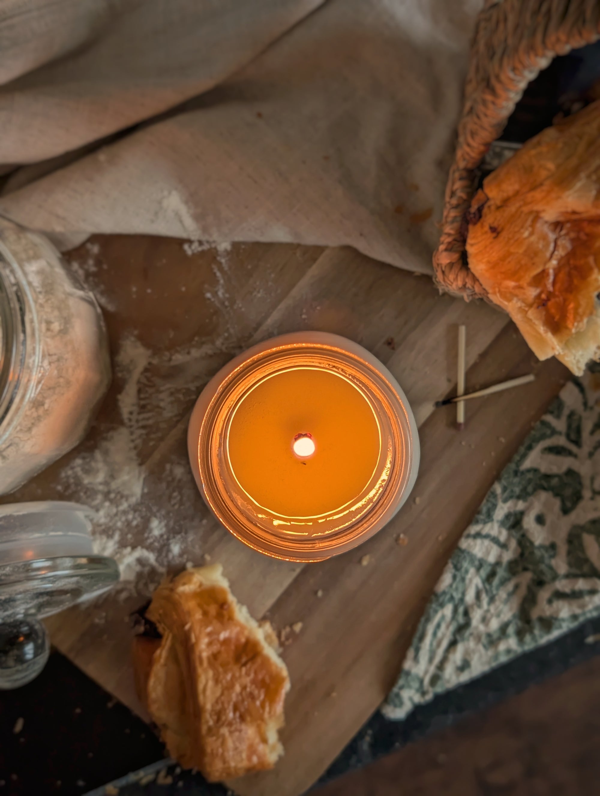 Pain Au Chocolat Candle