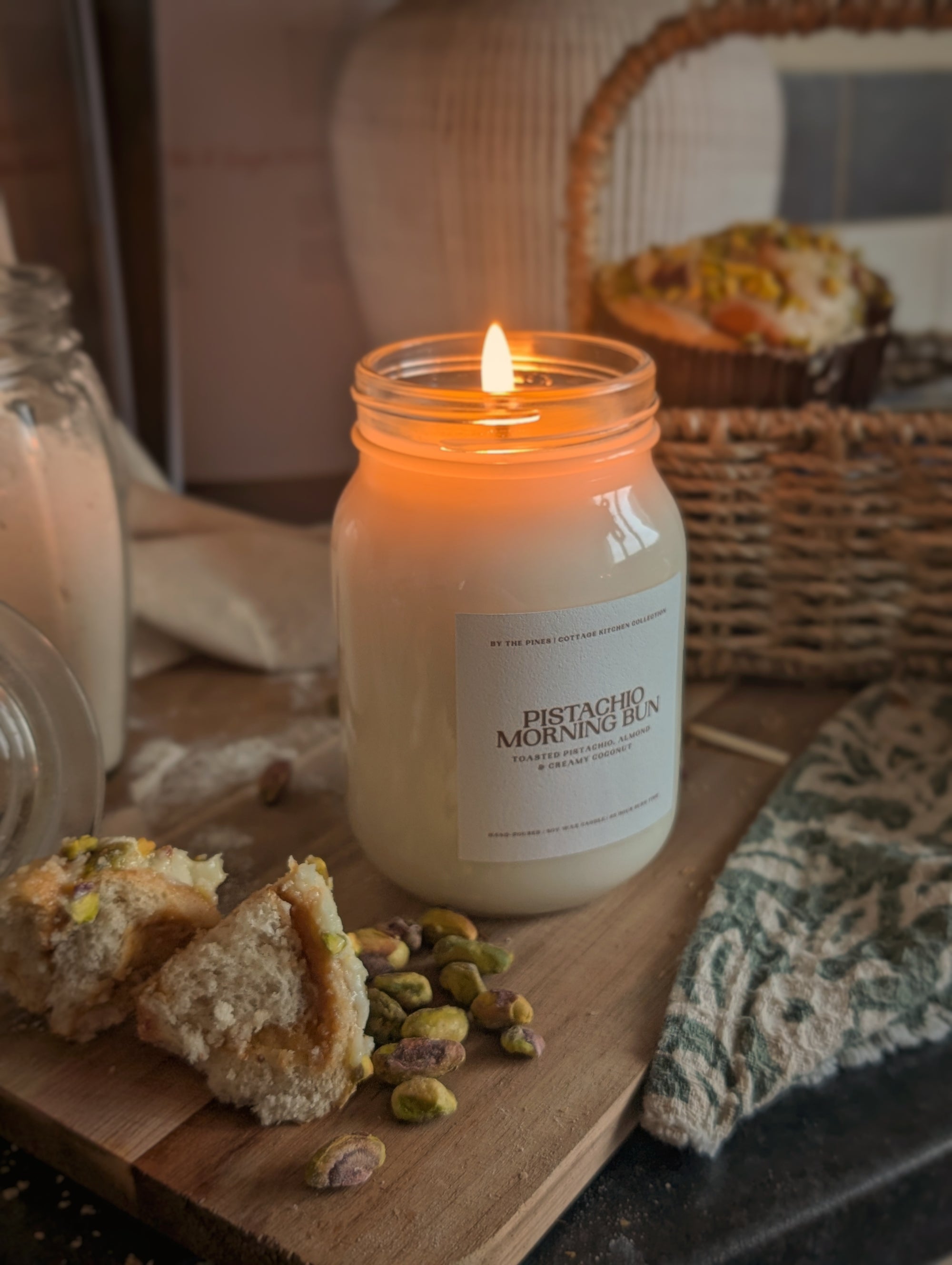 Pistachio Morning Bun Candle