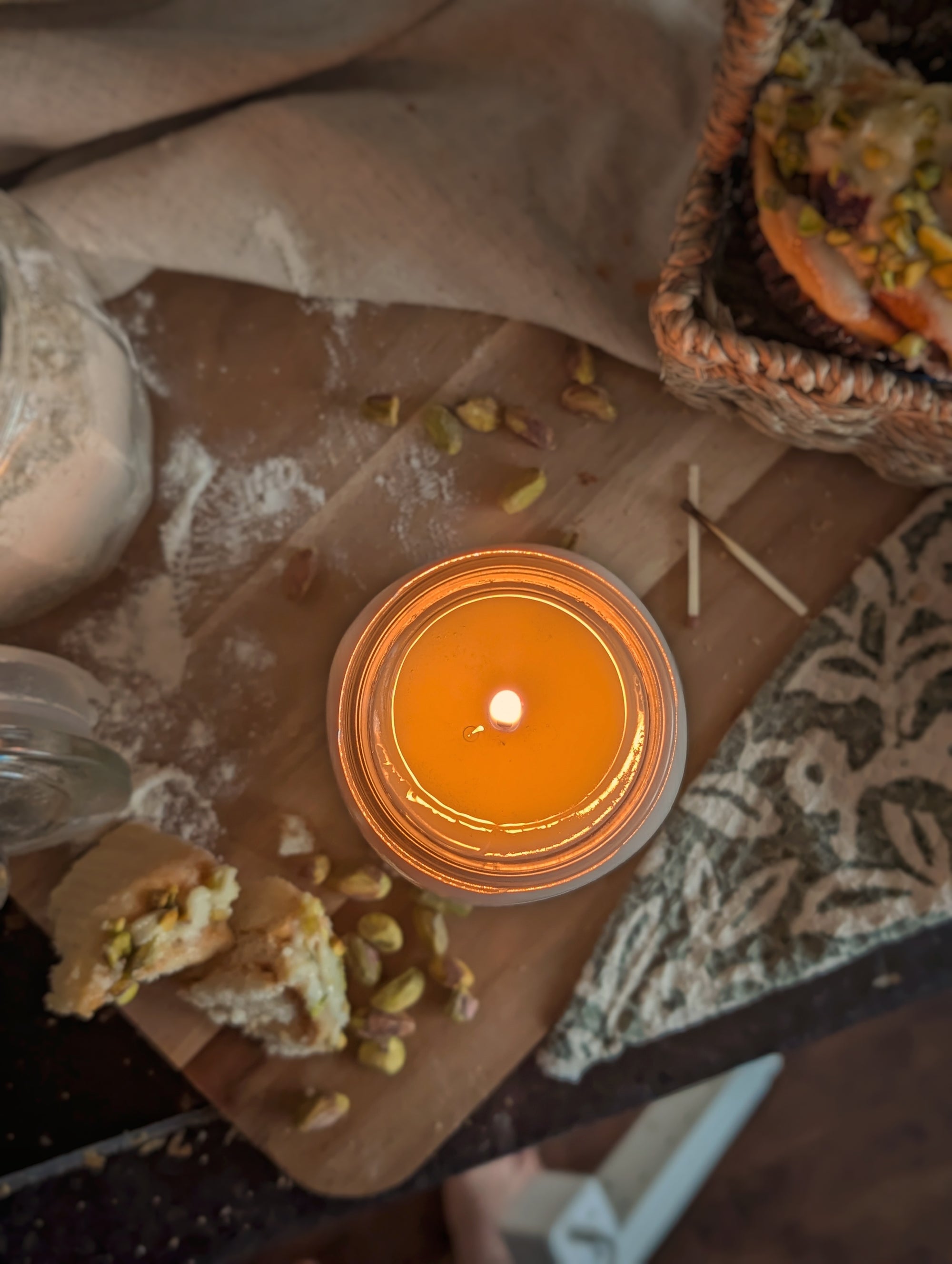 Pistachio Morning Bun Candle