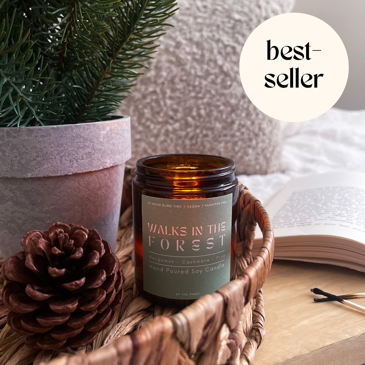 Walks in the Forest Apothecary Candle