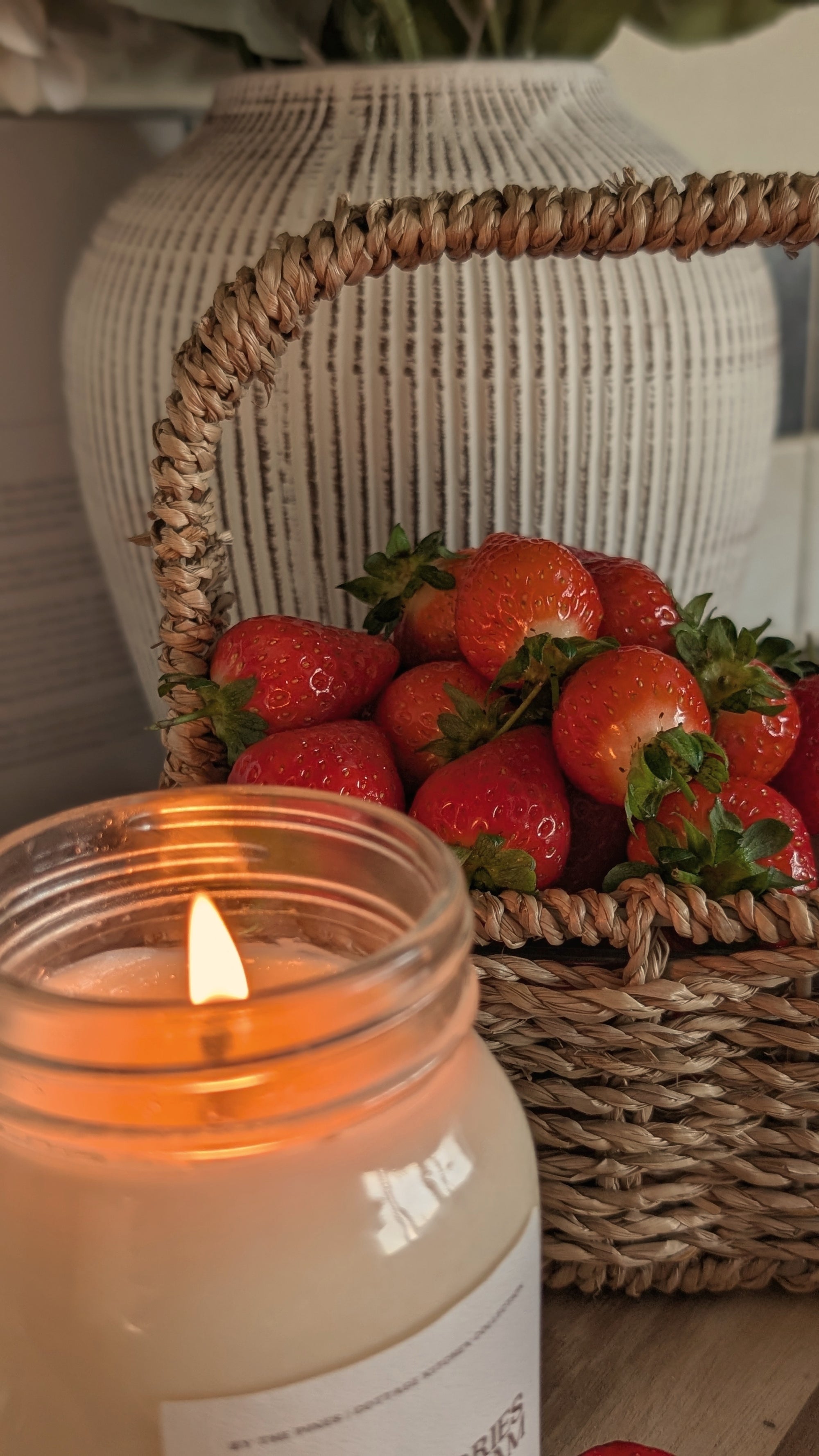 Strawberries & Fresh Cream Candle
