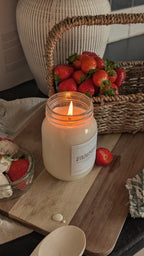 Strawberries & Fresh Cream Candle